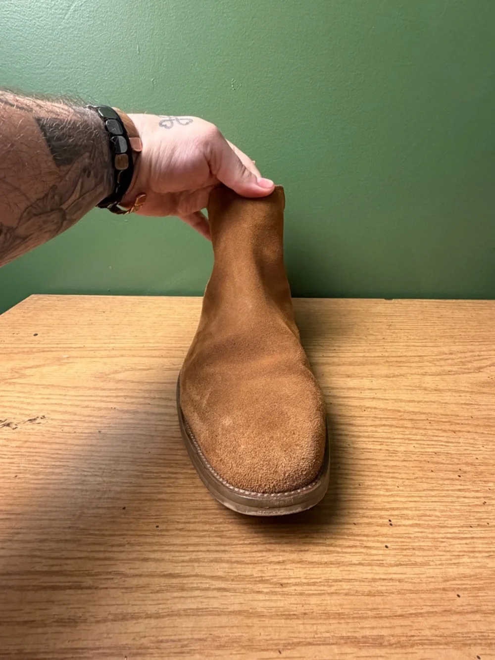 Aldo Suede Chukka Boots in Tan